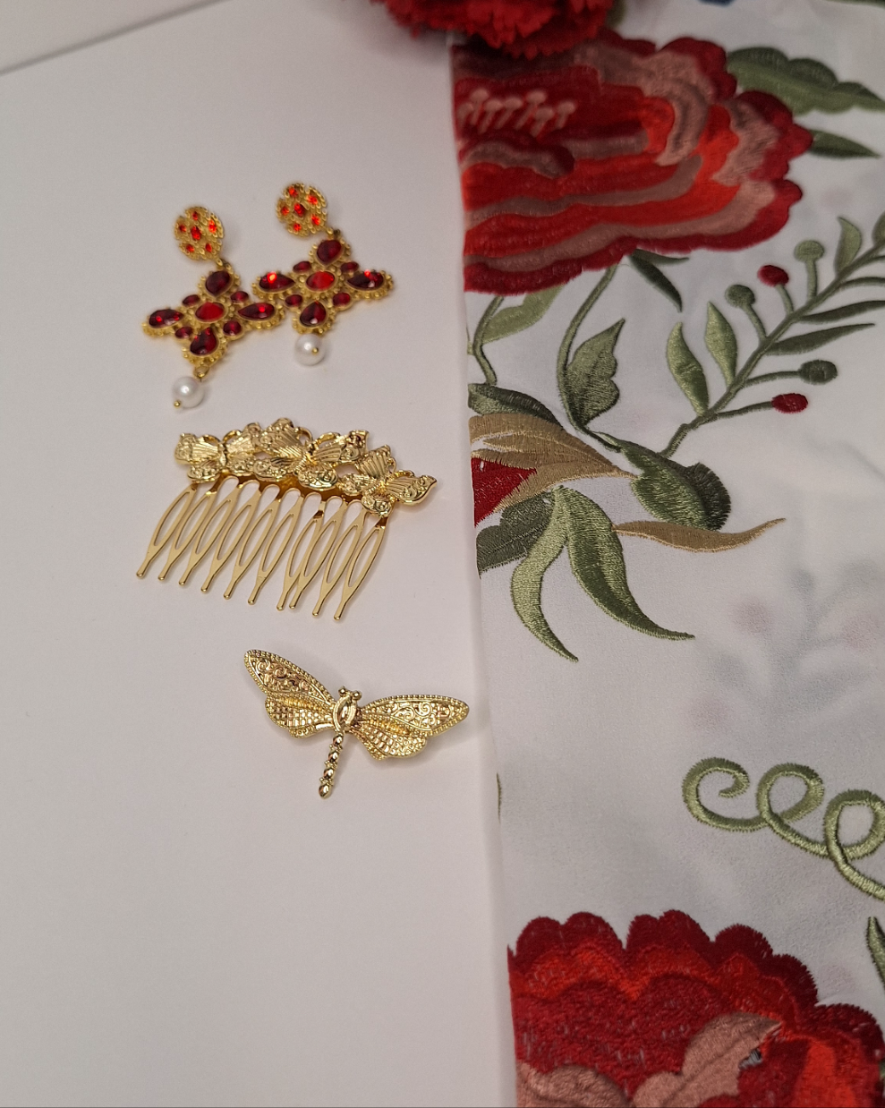 Broche Libélula