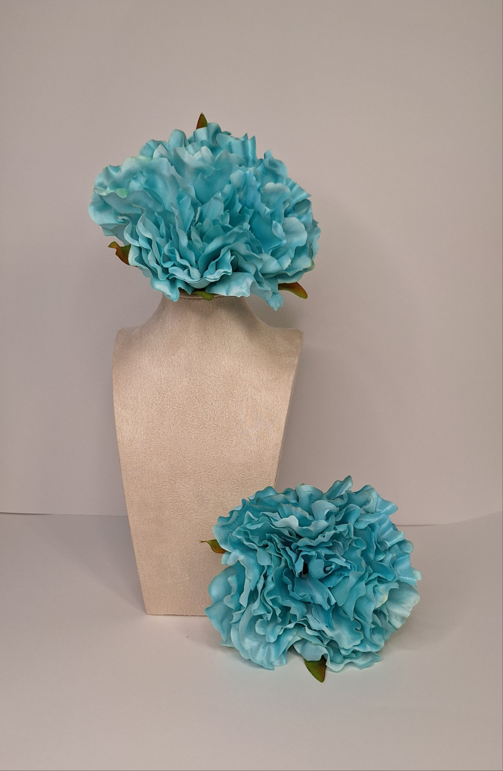 Peonía Grande Agua Marina Flamenca