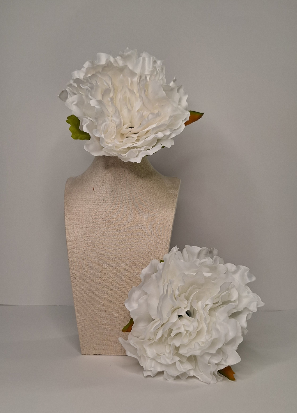 Peonía Grande Blanca Flamenca