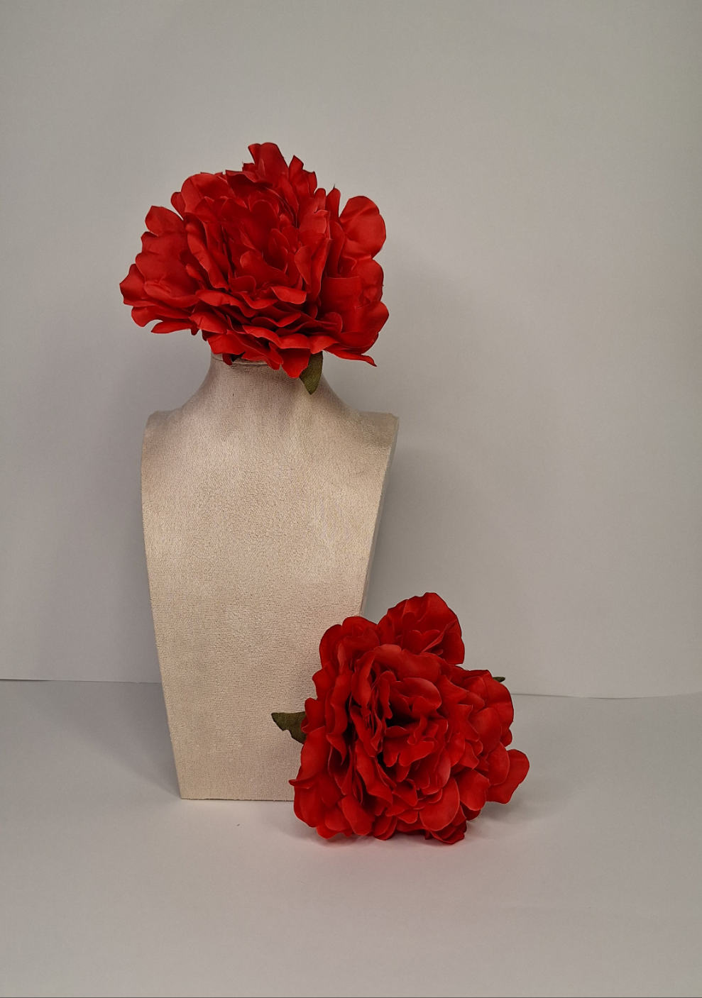 Peonía Mediana Roja Flamenca