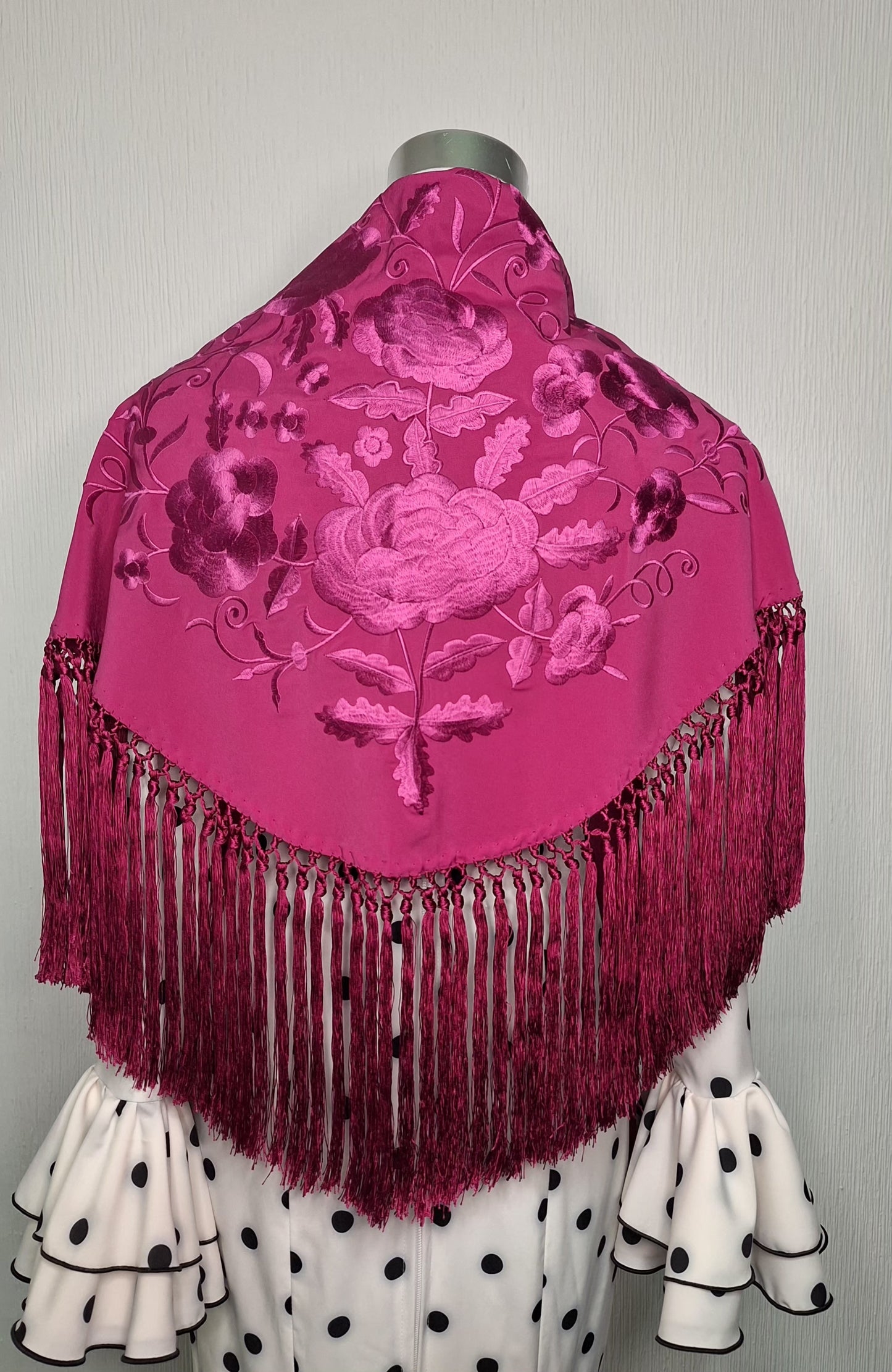 Mantoncillo Jaén Fucsia al tono