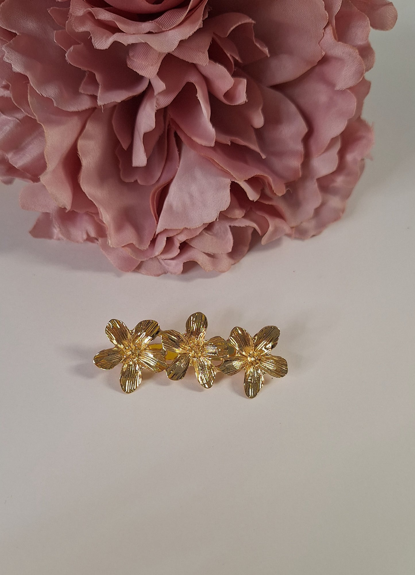 Broche Triple Flor