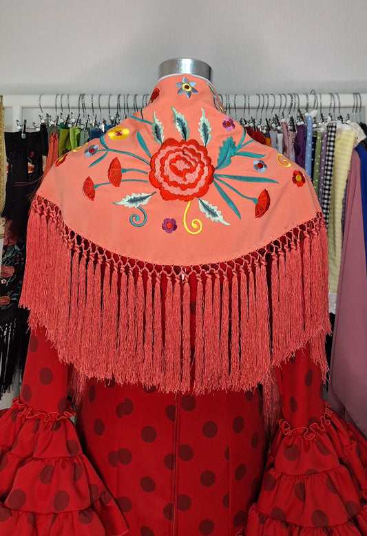 Mantoncillo Coral Niña
