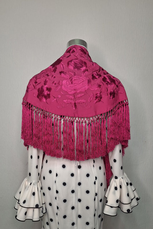 Mantoncillo Jaén Fucsia Niña