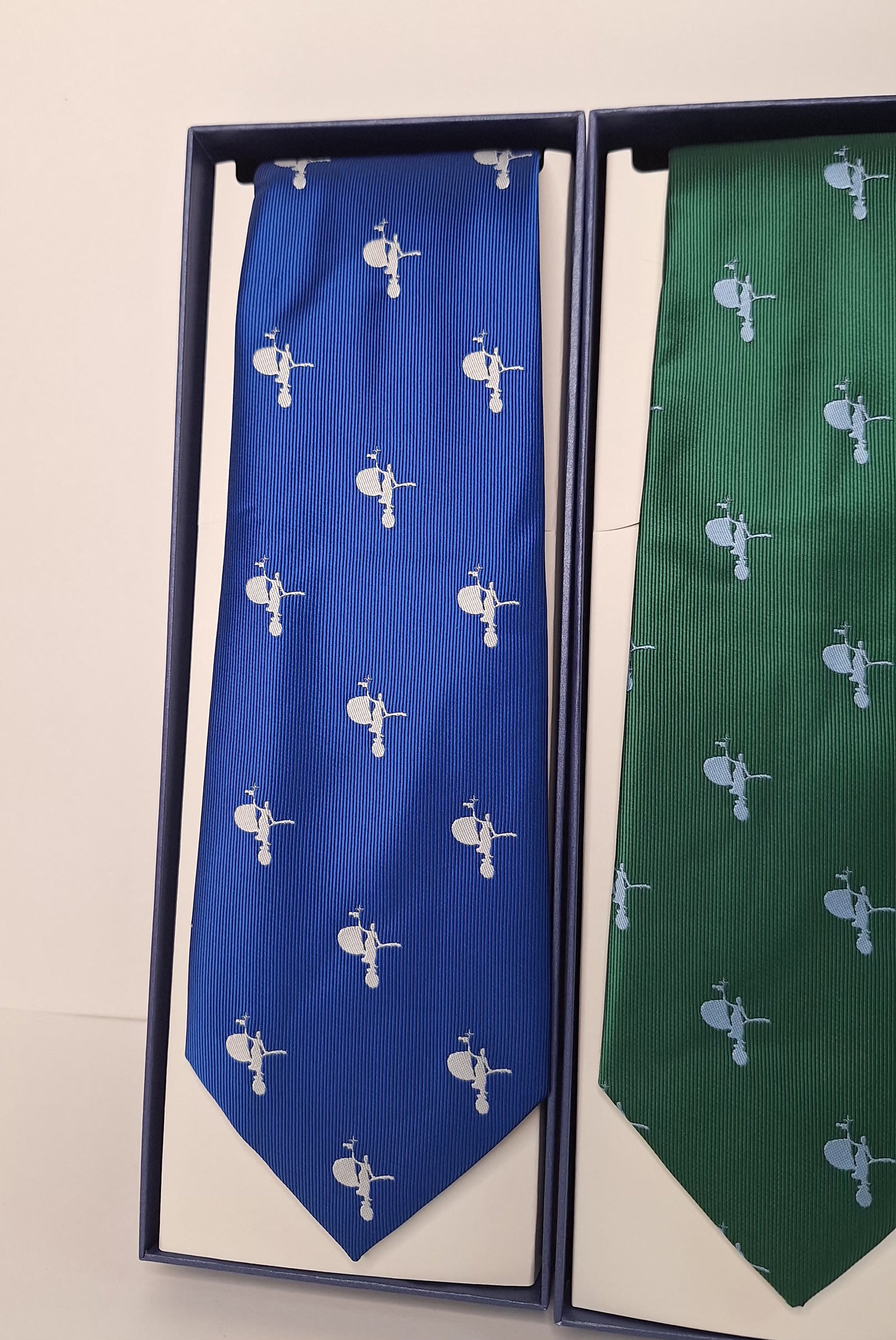 Corbata hombre azul estampada Giraldillo 