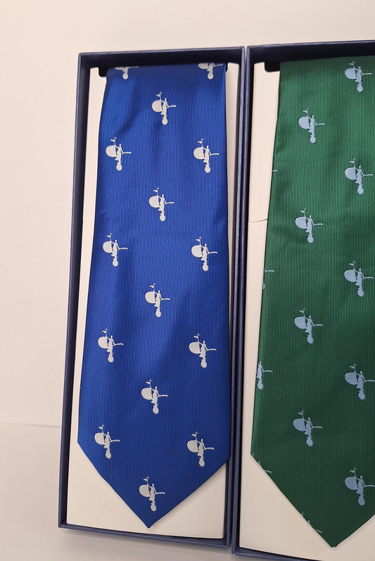 Corbata hombre azul estampada Giraldillo 
