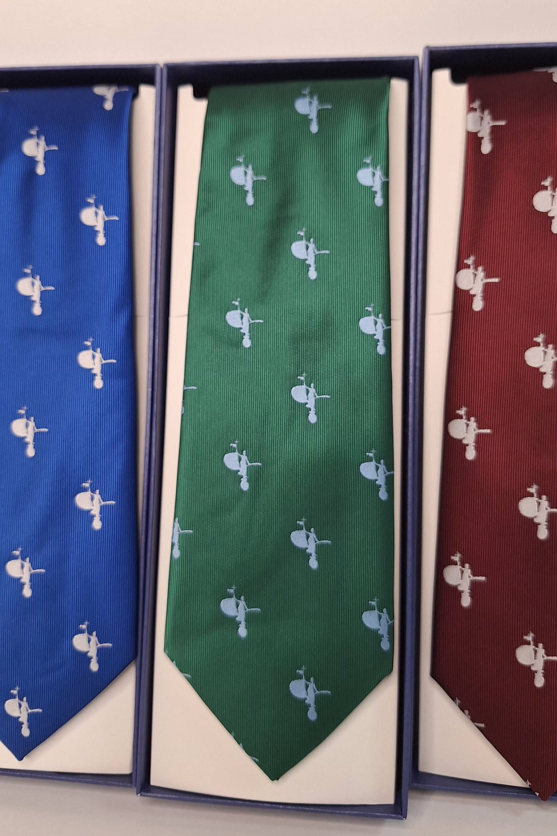 Corbata hombre verde estampada Giraldillo 
