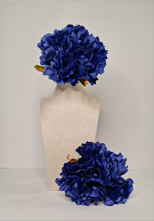 Peonía Grande Azul Pavo Flamenca 
