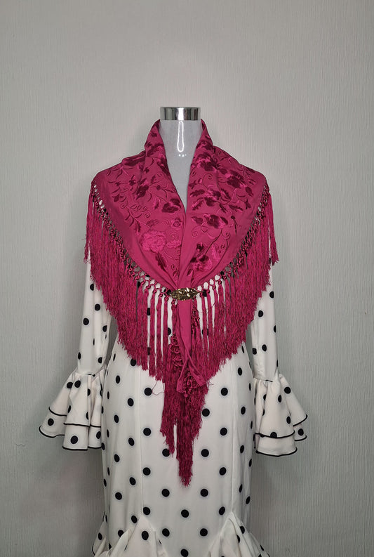 Mantoncillo Jaén Fucsia Niña