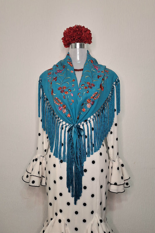 Mantoncillo Clavel Turquesa