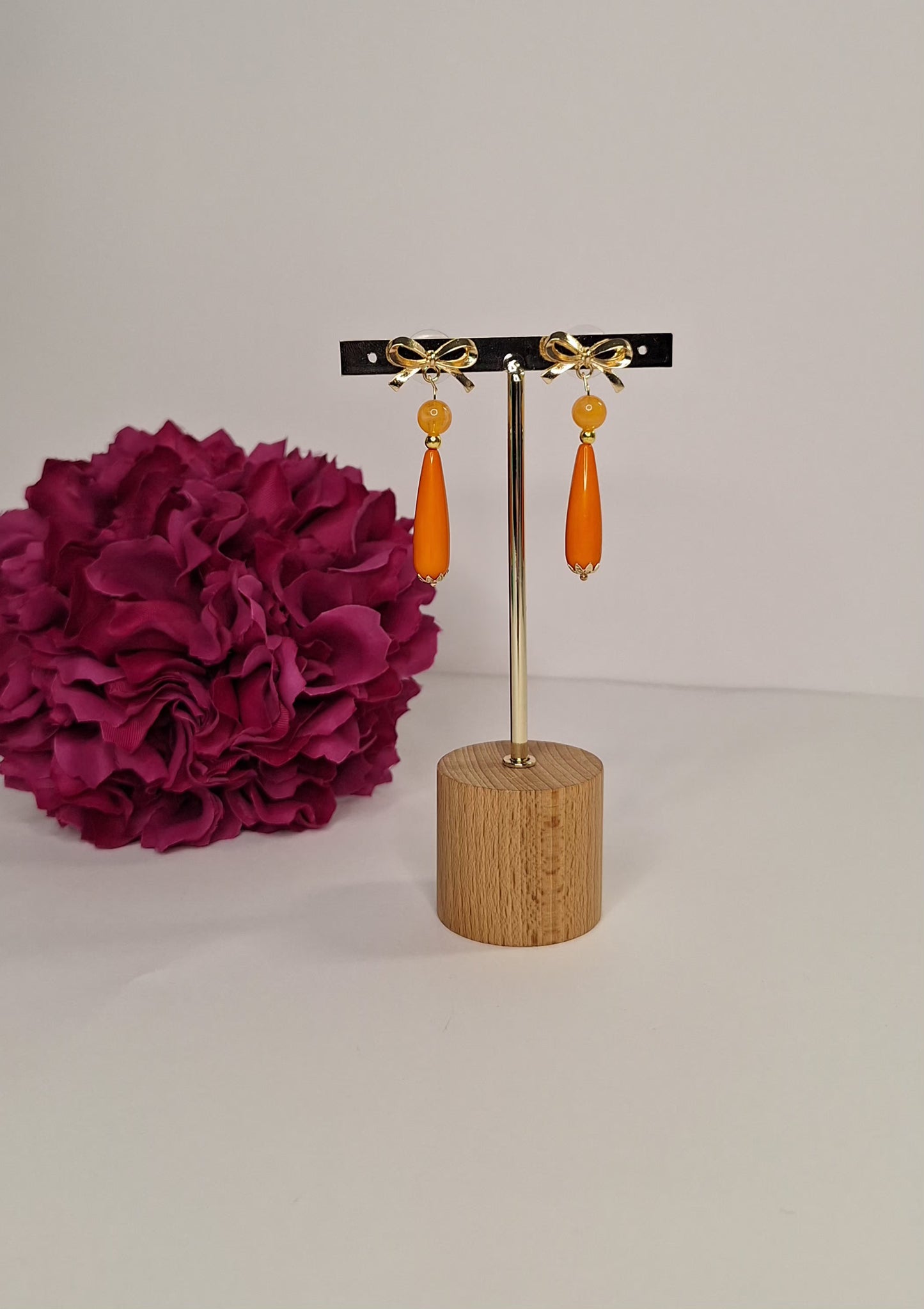 Pendiente Lágrima flamenca