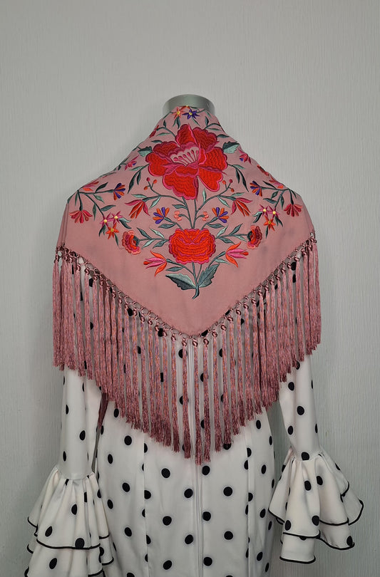 Mantoncillo Algarabía Rosa Empolvado