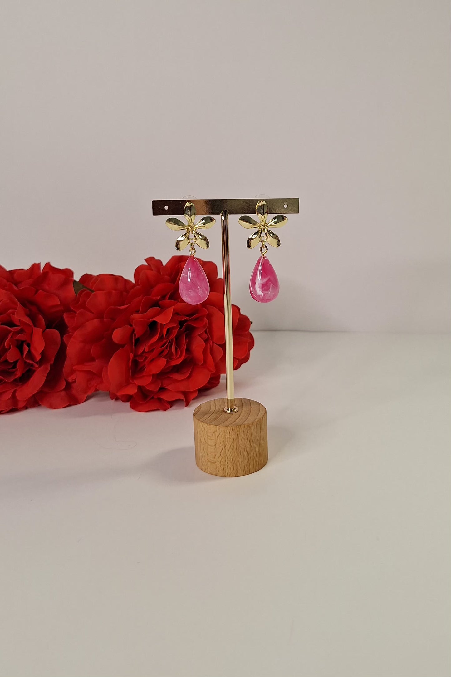 Pendientes Flora