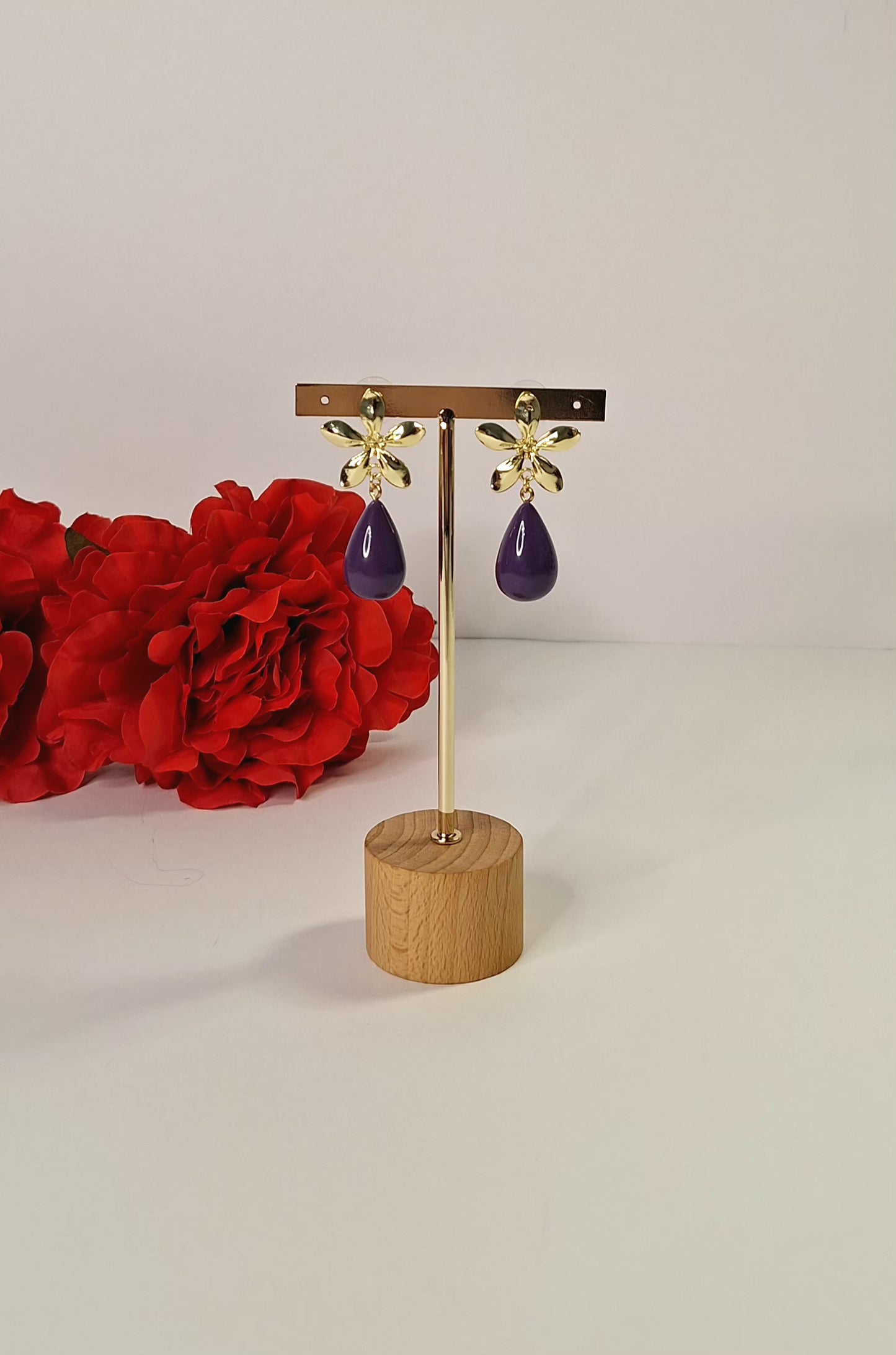 Pendientes Flora