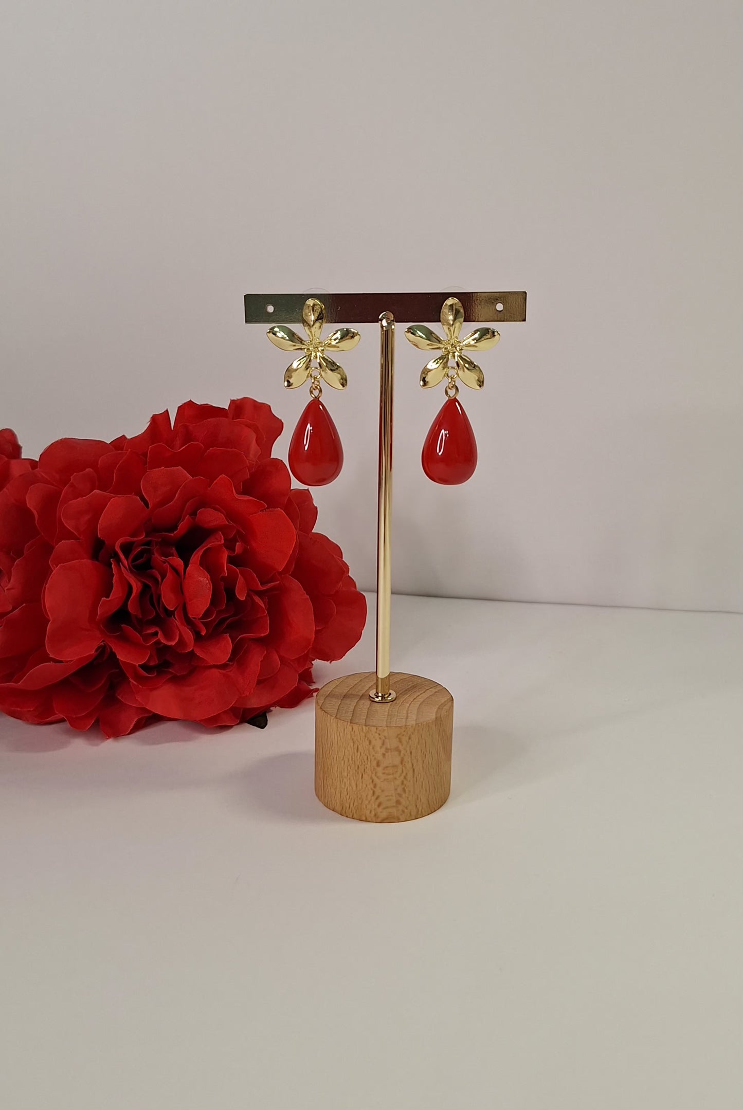 Pendientes Flora