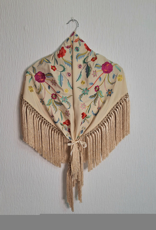 Mantoncillo Soleá Beige