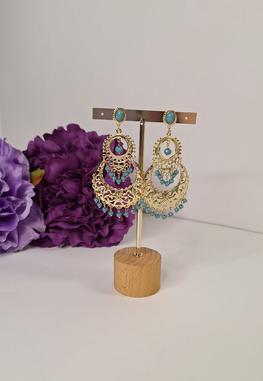 Pendientes Triana Turquesa