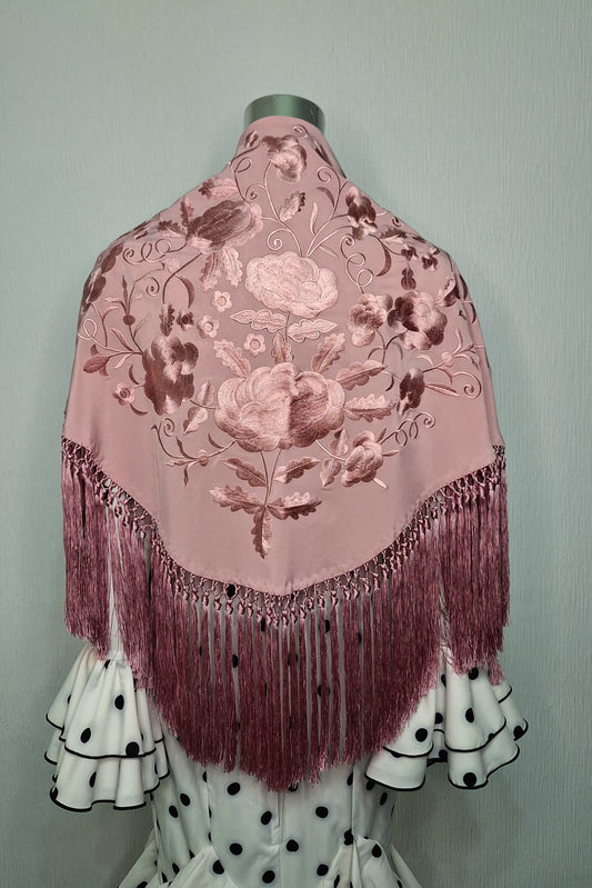 Mantoncillo Jaén Rosa Empolvado al tono