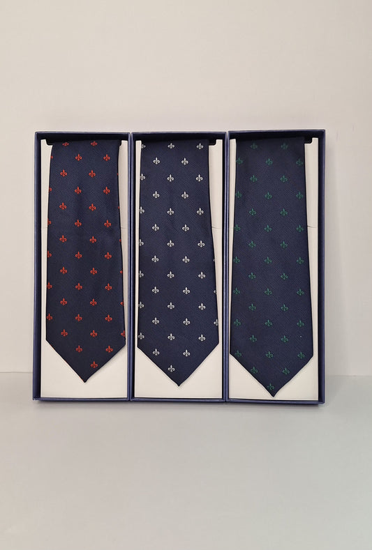 Corbata Flor de Lis