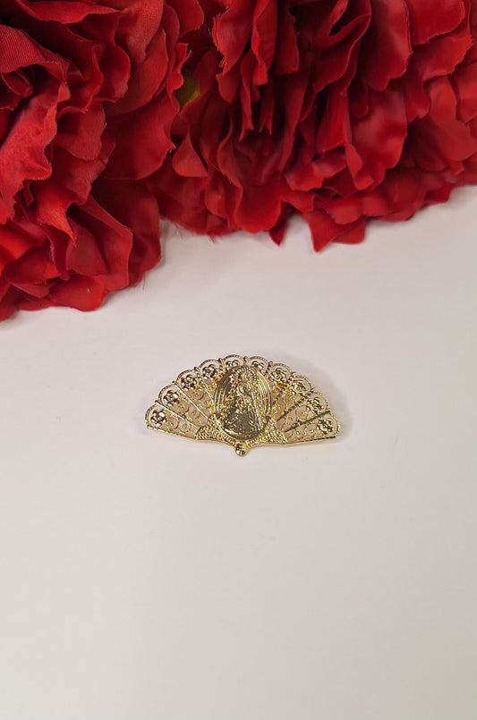 Broche Abanico Virgen Rocío