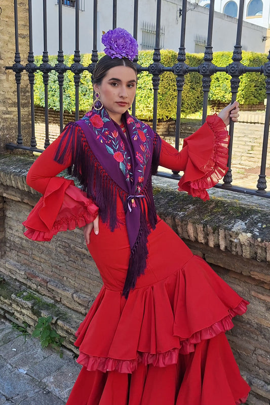 Mantoncillo Algarabía morado