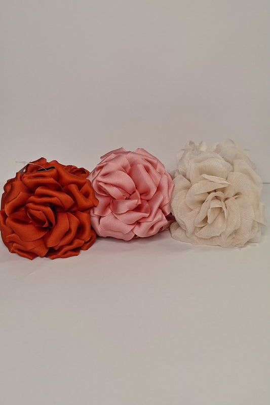 Pinzas de pelo flor