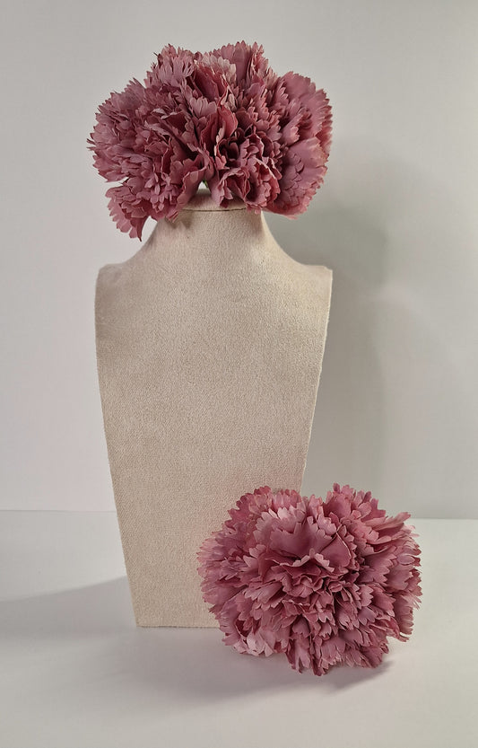 Ramillete de Claveles Rosa Maquillaje