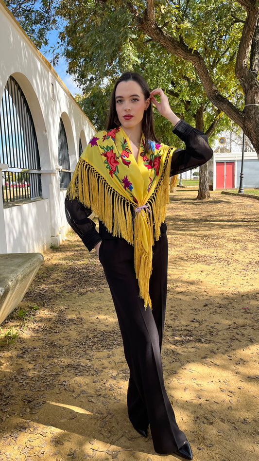 Mantoncillo Alegría Amarillo
