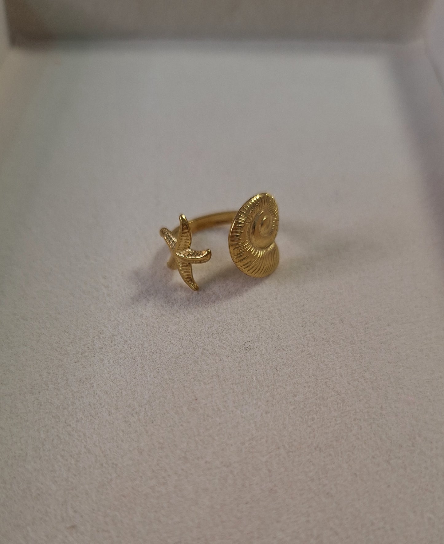 Anillo Estrella Caracola
