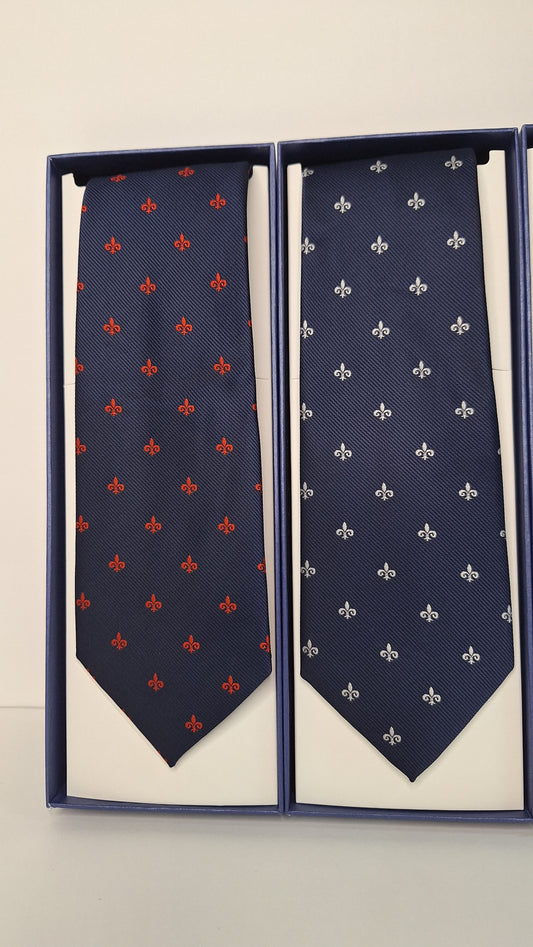 Corbata Flor de Lis
